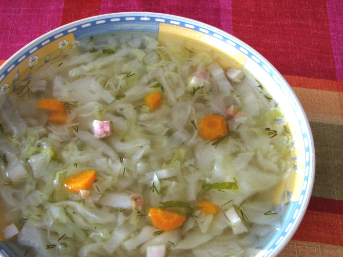 Капустняк старопольский с копчёностями (Kapuśniak)